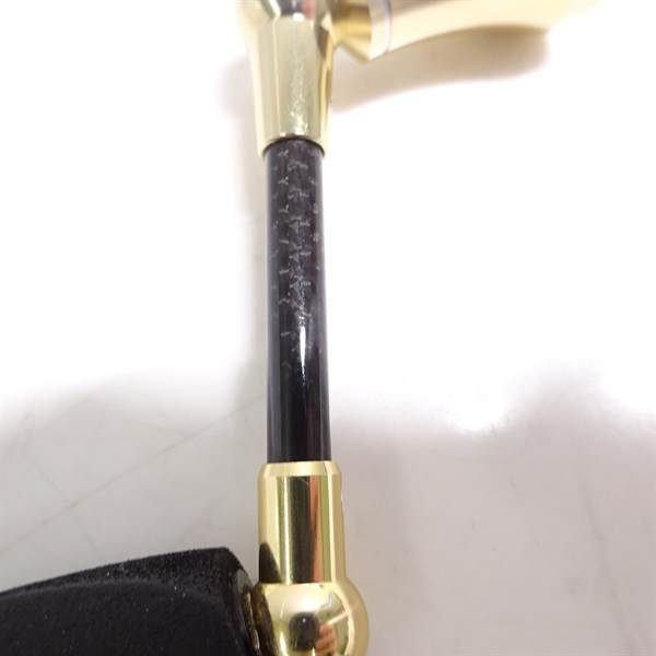 ＲＣシングルスピニングカーボンハンドルシャンパン ダイワ フラットノブＥＶＡ